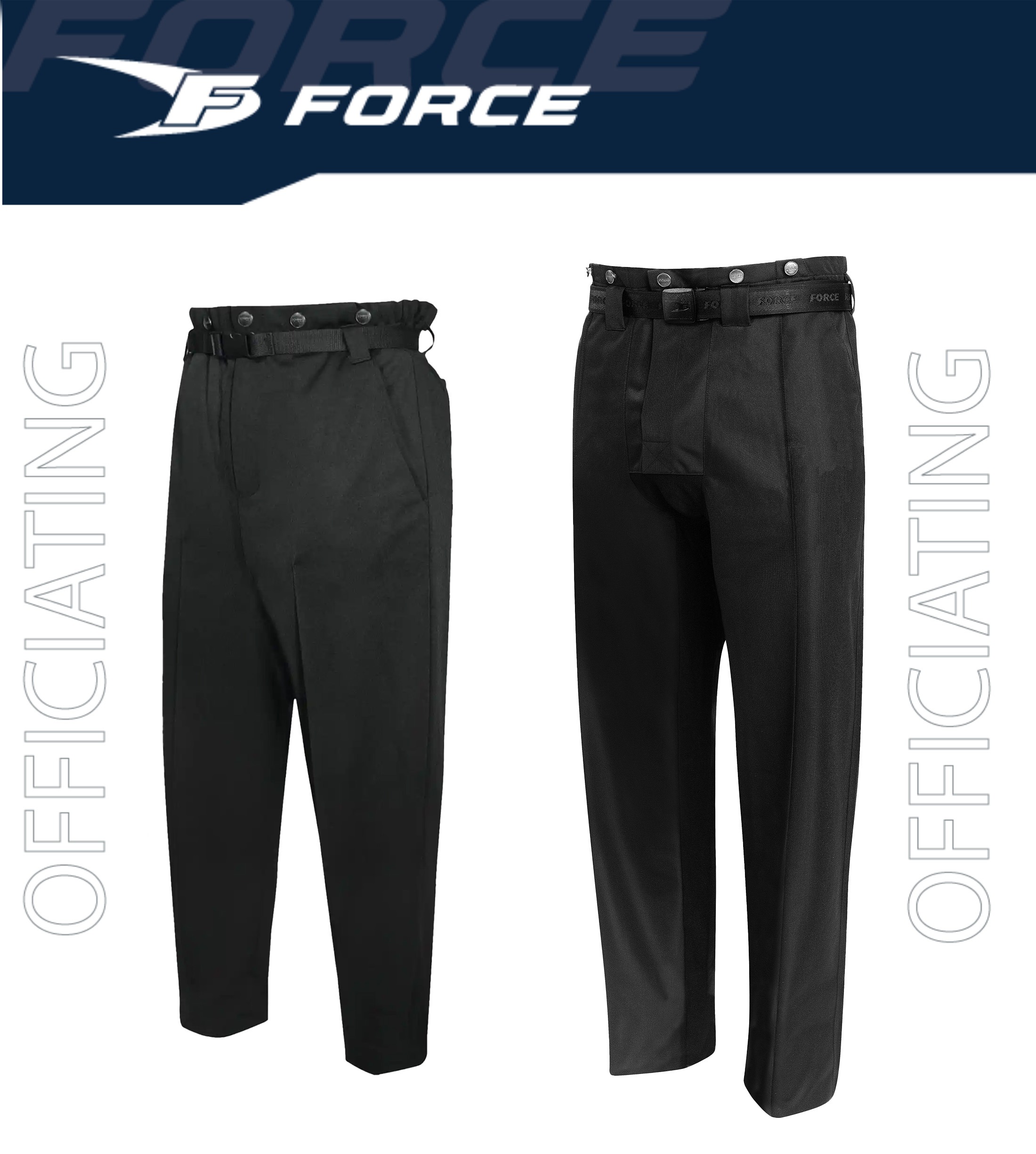 Force Pro Officiating Adult Referee Pant - '21 Model